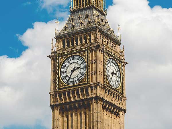 Big Ben clock face 