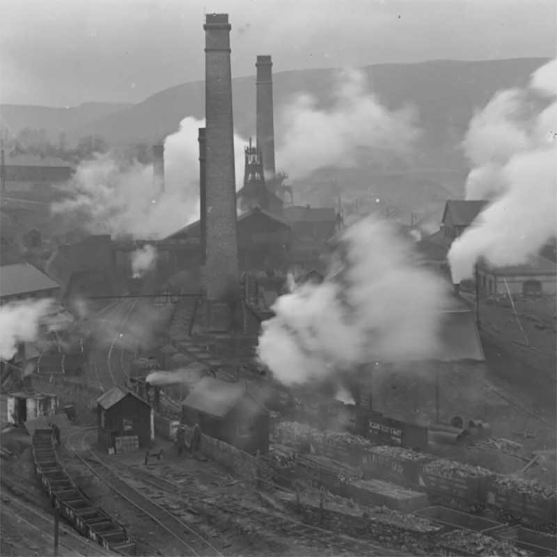 Cymmer Colliery Porth Rhondda Valley