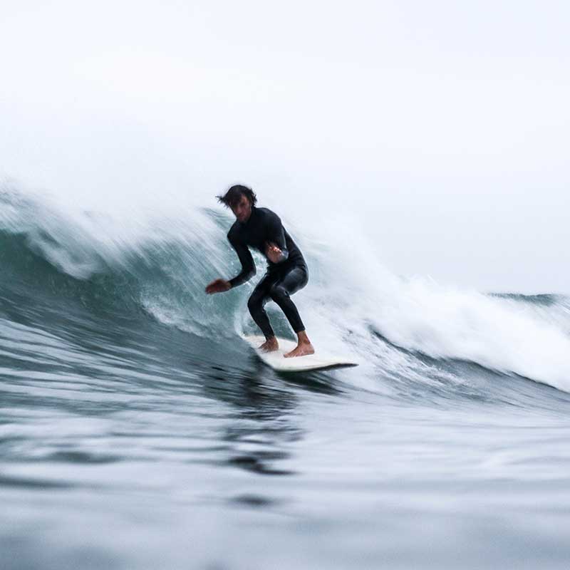 Man Surfing