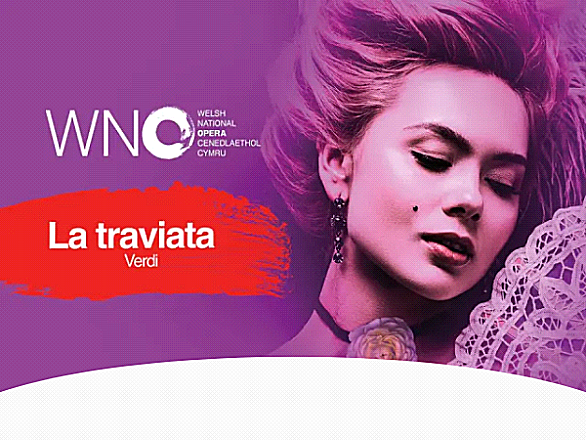 WNO La Traviata poster