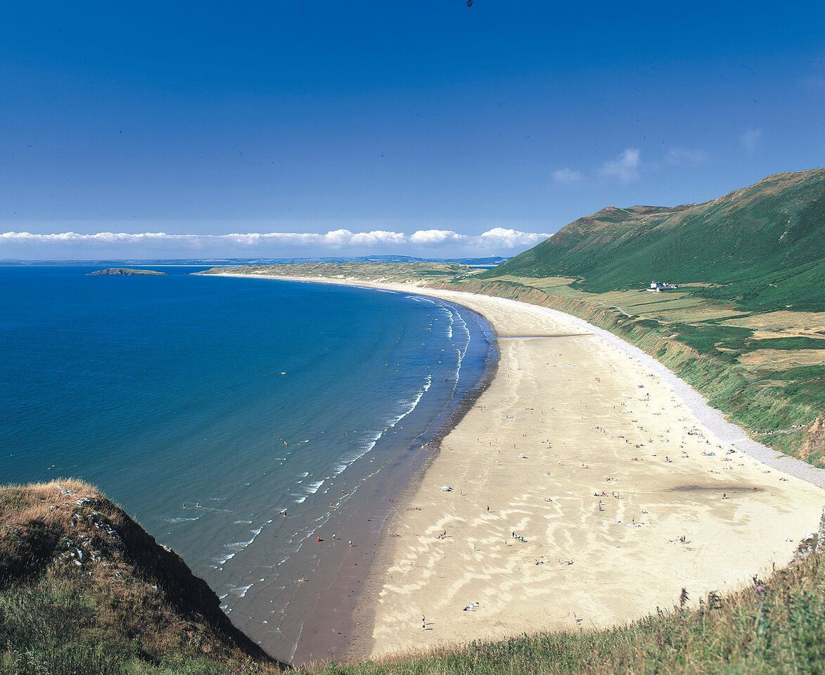 Rhossili Beach VW