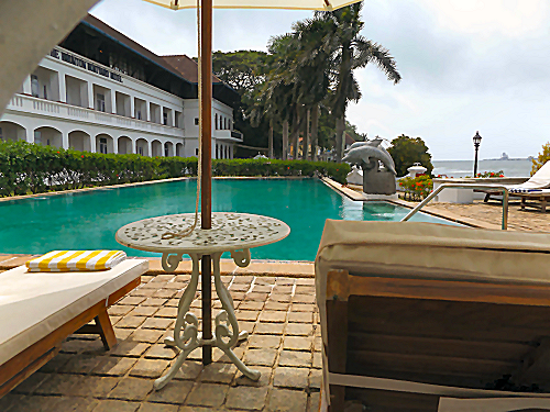 Hotel swimming pool